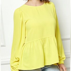 Balloon Sleeve Blouse